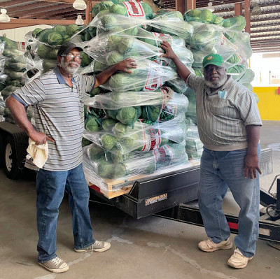  GA - 1 - Frank and Jim from Valdosta and 18,000lbs of cabbage